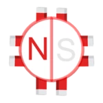 magnet polarity finder android application logo